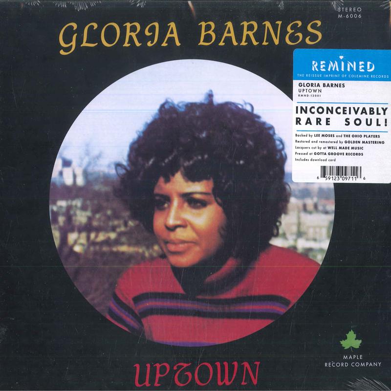 

LP Record GLORIA BARNES - Uptown RMND12001 Remined, Maple 2024 US Soul/Funk