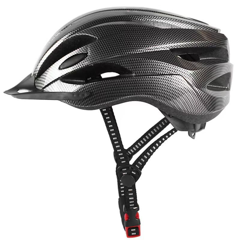Mountain Bike Carbon Roller Skating Helmet Four-season Universal Sunscreen Men and Women Riding Electric Vehicle Motorcycle Helmet