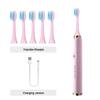 New Smart Electric Toothbrush USB Rechargeable Teeth Clean Whitening Sonic Toothbrush Timing Tooth Brush With Replacement Heads