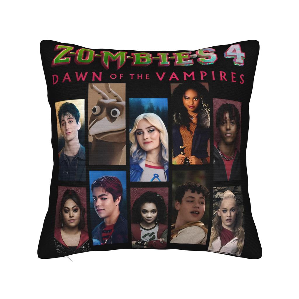 Zombies 4 Vintage Malachi Barton Square Pillow Covers Polyester Bed Car Cushion Case Creative Decorative Pillowcase 40*40