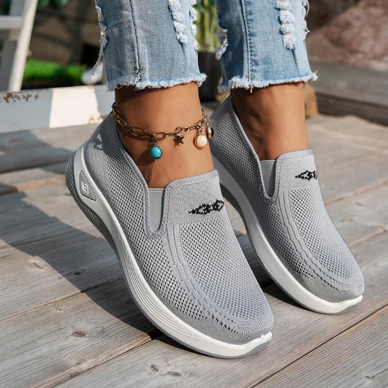 Scarpe da Donna, Traspiranti, in Maglia, Leggere, Comode, Scarpe da Passeggio, Casual, Scarpe da Esterno