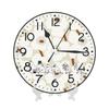 Asamike Wall Clock, Nordic Fairy Tale Design, Stylish, Quiet, Wall Clock, Home, Bedroom, Decorative, Gift, GZX186
