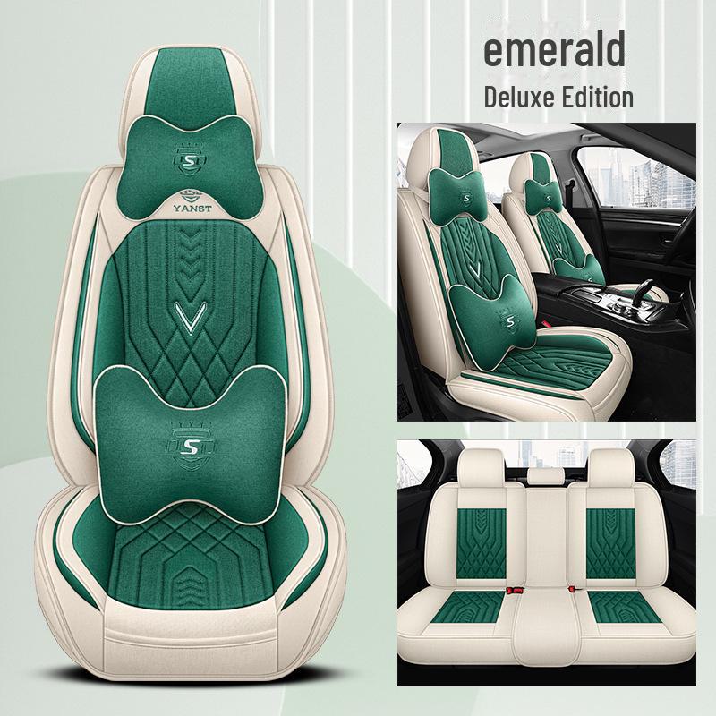Neuer Stil Four Seasons Universal-Autositzkissenbezug aus Leinen
