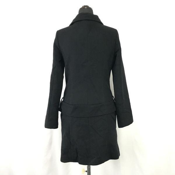 Apuweiser-riche Angora Wool Long Coat Women’s S Black(USED)