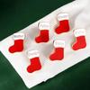 Family Brooch Lapel Pin Christmas Sock New Year for Parties and Weddings