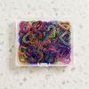 Colorful Wire Clips for Files 50PCS Cute Decorative Paper Clips, Assorted Shapes Metal Bookmark Page Markers Journaling File Organizer