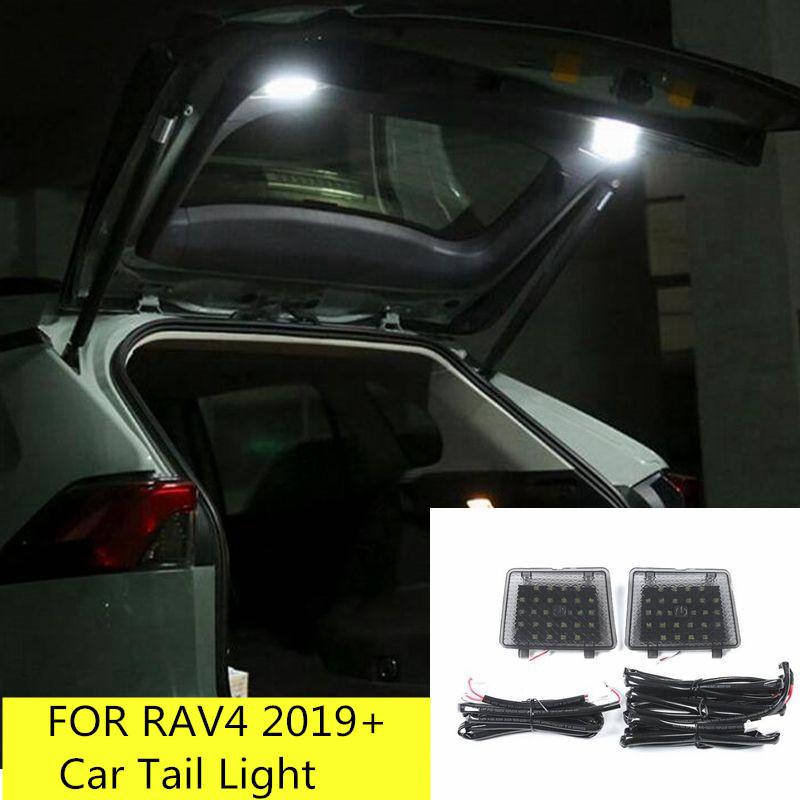 

LED Car Tail Light Trunk Light Tailgate Lamp Suitcase Lights for Toyota RAV4 RAV 4 5th Accessories 2019-2021