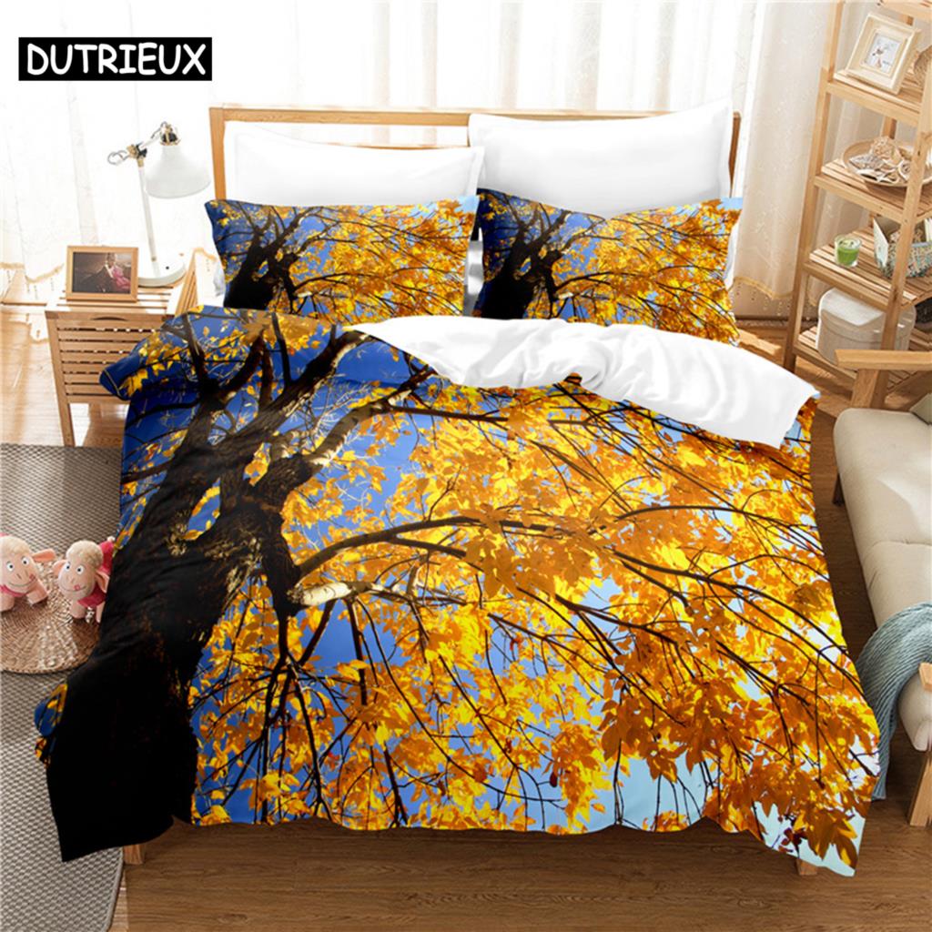 Gardenia Bedding Set Duvet Cover Set 3d Bedding Digital Printing Bed Linen Queen Size Bedding Set Fashion Design