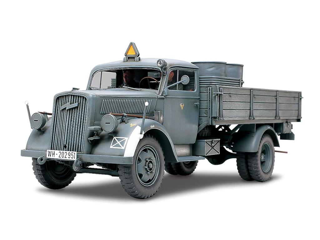 Tamiya Military Miniature Series 291 German Army 4x2 Cargo Truck Plastic Model Kit 35291 1/35 No. 3-ton