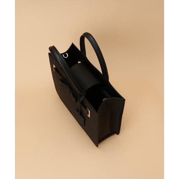 Em Shushu II Tote Bag 00032310130414 Black [Samantha Thavasa] Women's