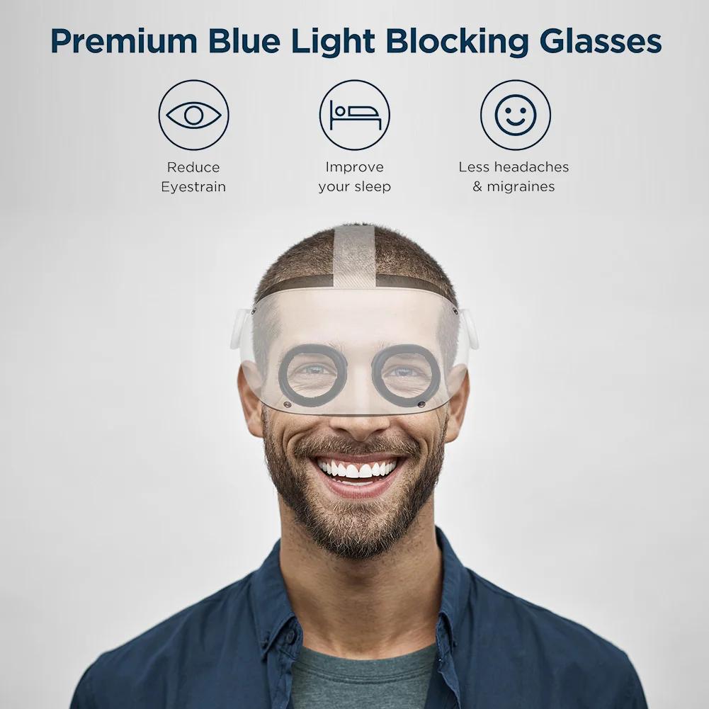 Lens Protective Cover Frame Anti-blue Lens Mirror Protective Eyewear Frame Anti-Scratch Glasses Lens Insert for Meta Quest 3