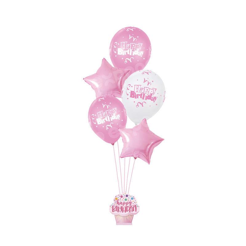 Birthday Balloon Set: Floating Columns & Table Decorations for Boys & Girls