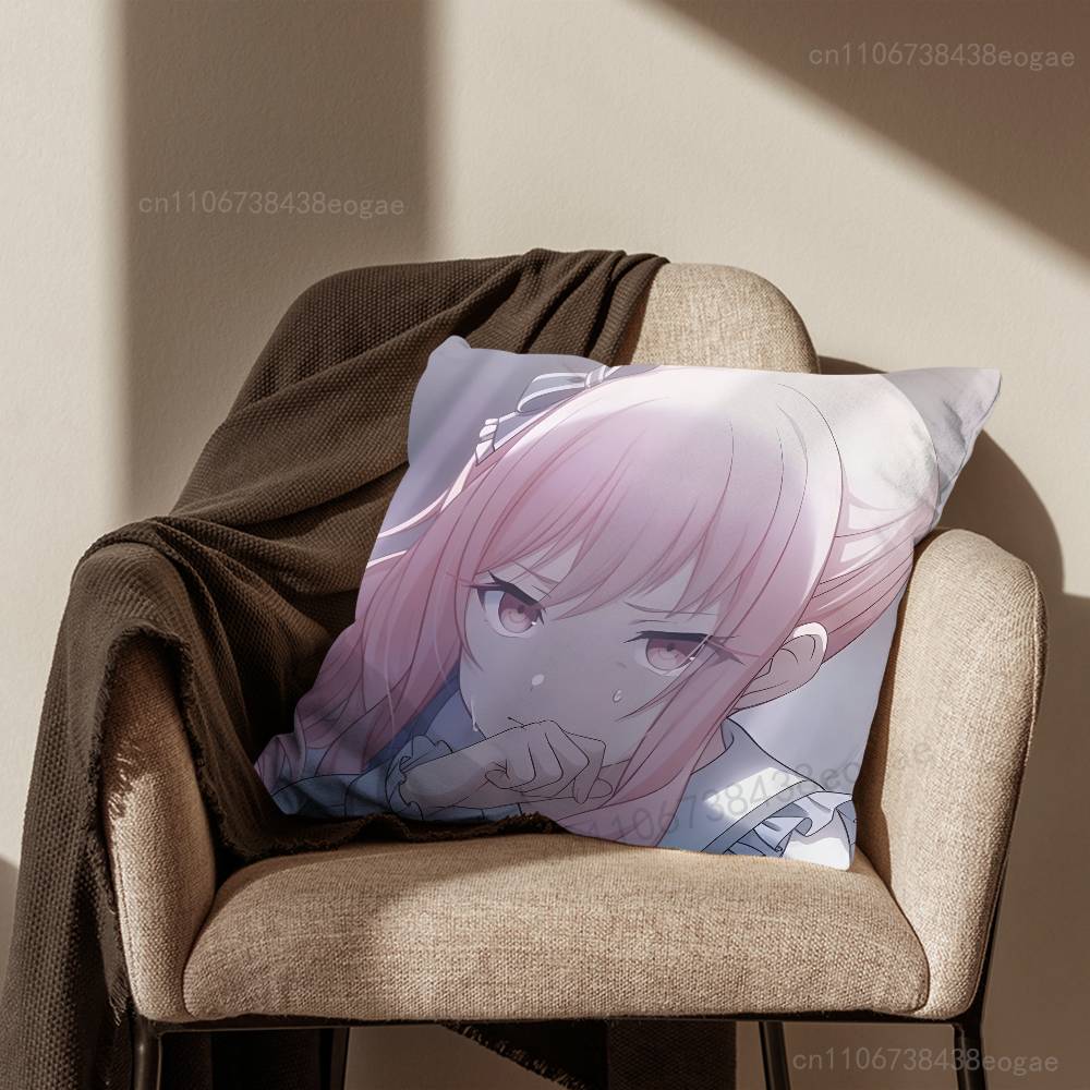 Милая Наволочка A-Akiyama M-Mizuki Для Подушек 45x45см, 55x55см, 30x30см Для Декора Дома, Спальни И Защиты 30cmx30cm