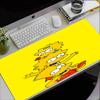 The Simpsons Theme Mouse Pad, Non Slip Rubber Base, Multifunctional Office & Home Decor, Perfect for Workspace Personalization.