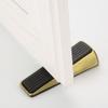 Zinc Zinc Zinc Alloy Door Wedge Safety Protector Door Stop Anti-collision Door Stopper  Wall