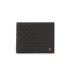 Brown Dd Plate Logo Matte Leather Wallet Dbwa8f368w3