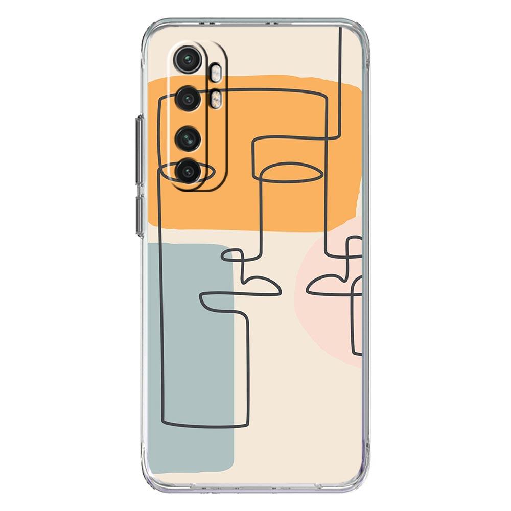 

Настенный чехол для телефона с парами цветов и одной линией для Xiaomi Mi 12T 10 12 Lite 11 Ultra 11X 11T Pro Poco X4 X3 NFC F3 M3 M4 5G Xiaomi Mi 11