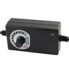 Regolatore di tensione del motore con adattatore di alimentazione regolabile 3V-12V 2A 24W Spina USA/UE