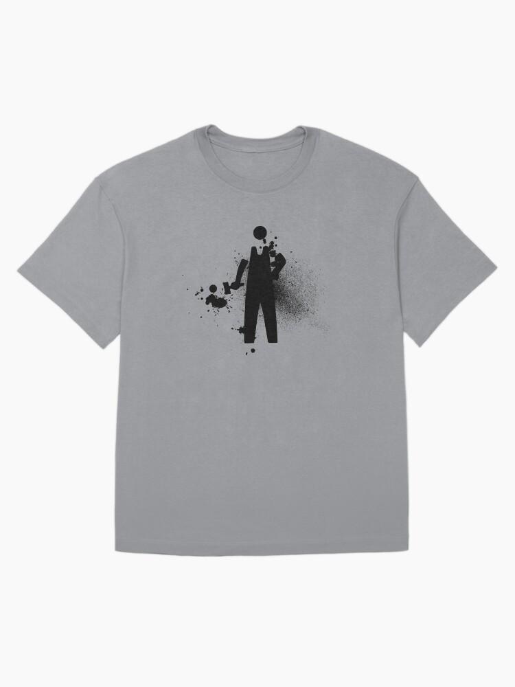 Work Hard Übergroßes T-Shirt