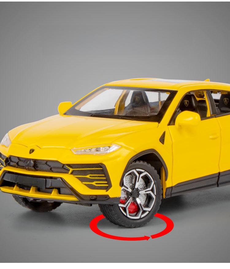 1:24 Lamborghini Urus Bison Alloy Car Model - Boy's Toy Car Ornament