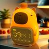 1pc Cute Dolphin LED Alarm Clock with Night Light, Dual 12/24H Display, Snooze Function, USB Rechargeable  Perfect for Bedroom Decor and Gifts