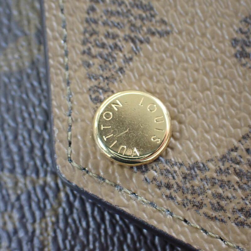 LOUIS VUITTON M80725 Tri-fold wallet Brown Women