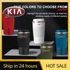 2026 Hot Car Sticker 510ml Stainless Steel Coffee Tumbler Thermos Cup Travel Thermal Mug For KIA KN Sportage Ceed Sorento Cerato