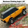 1:18 RC Car 4WD Off Road Remote Control Climbing SUV Truck Climbing Toy Vehicle Rubber Tires Spring Suspension 20m