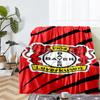 Bayer Leverkusen Theme Printed Blanket - Perfect for Couch, Bed, Travel & Outdoor Use | Machine Washable, Cozy & Durable.