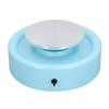 Electric Pottery Wheel Variable Speed Pottery Forming Machine DIY Clay Art Making Tool Kit Blue