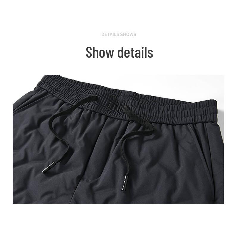 ROMON Men's Duck Down Business Casual Pants