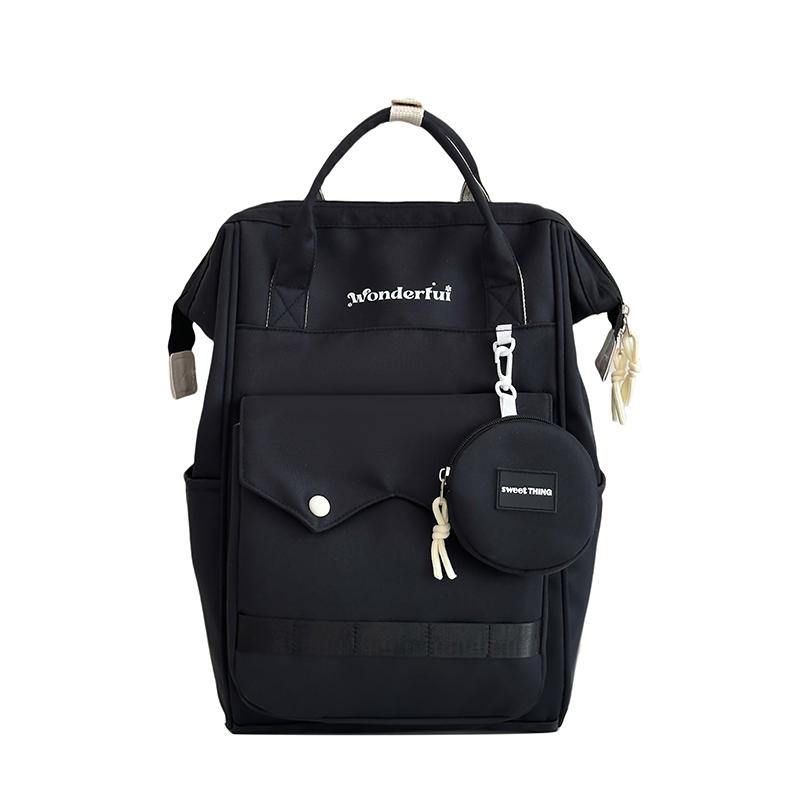 Colorblock Studenten Schultasche Kinderrucksack Leichter Rucksack