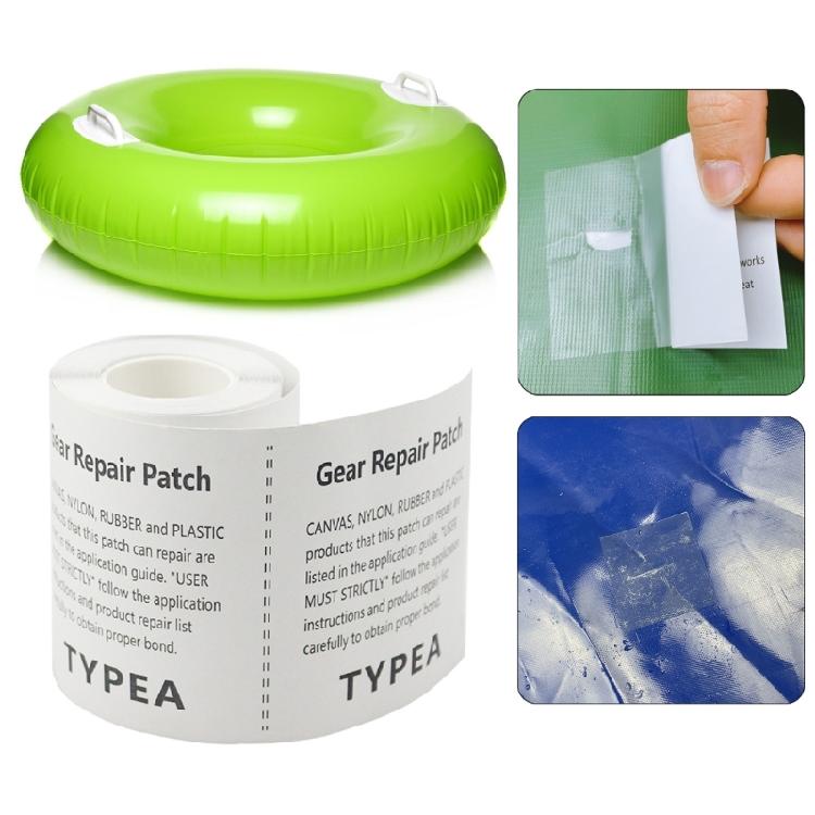 Motorhomes Cover Repair Tape Water Resistant Seal Patches for Tarp and Sail Fixing Tents, Canvas Boat Tarps, and Awnings