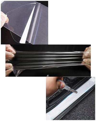 Yige Lii Side Step Guard Scuff Protect Sheet for Mazda MAZDA2, CX-30, 6 Wagon/6 Sedan, MX-30 & EV Model, Mazda3 New Mazda3 Sedan, MAZDA3 Fastback