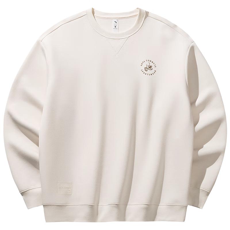 Anta Men s Crew Neck Drop Shoulder Sweatshirt L (175cm)