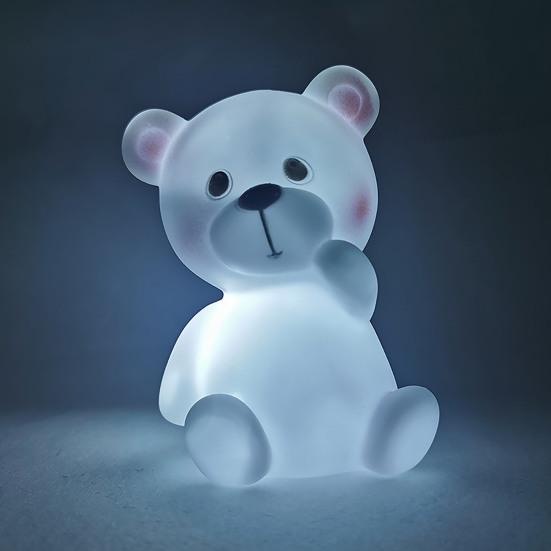 Night Light Battery Appearance Non-Glaring Low-Power Powered Adorable Consumption Long Lifetime Decorative Vinyl