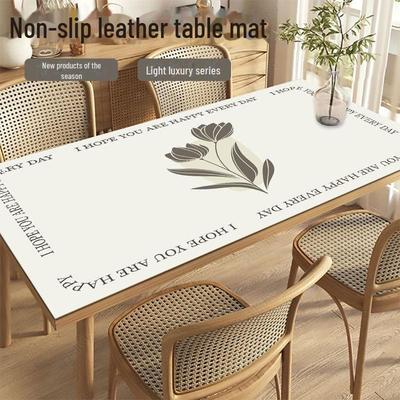Ins Style Antikes High-End-wasserdichtes PVC-Tischset: Einweg-Luxus für Couchtische, ölbeständig und wärmeisolierend