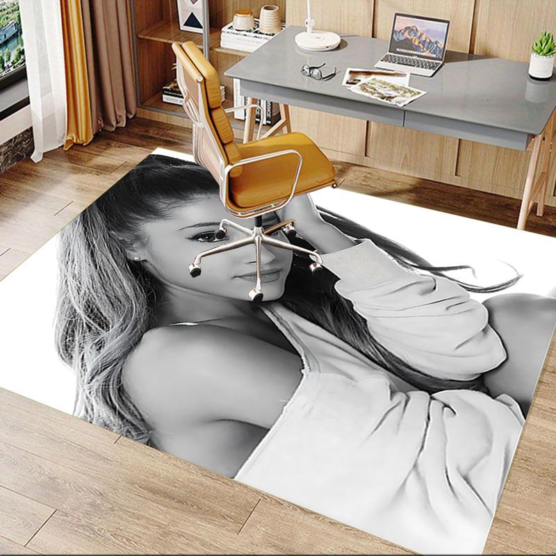 Elegant Pose Black White Carpet For Playroom Bedroom Living Room Sofa Home Decorkids Game Area Rug Nonslip Floor Mat