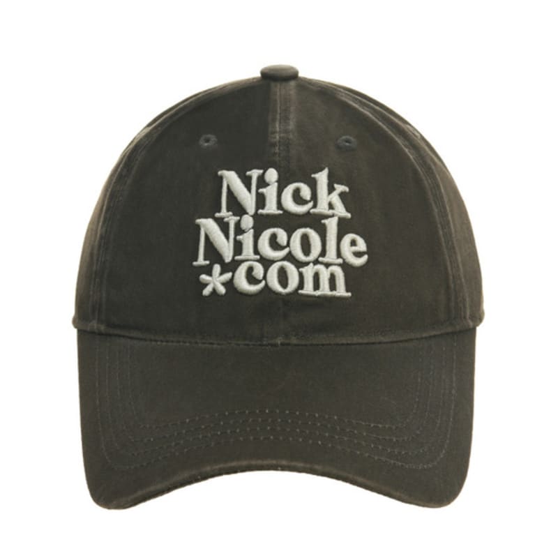 NICK&NICOLE NN DOTCOM SIGNATURE BALL cap_VINTAGE KHAKI