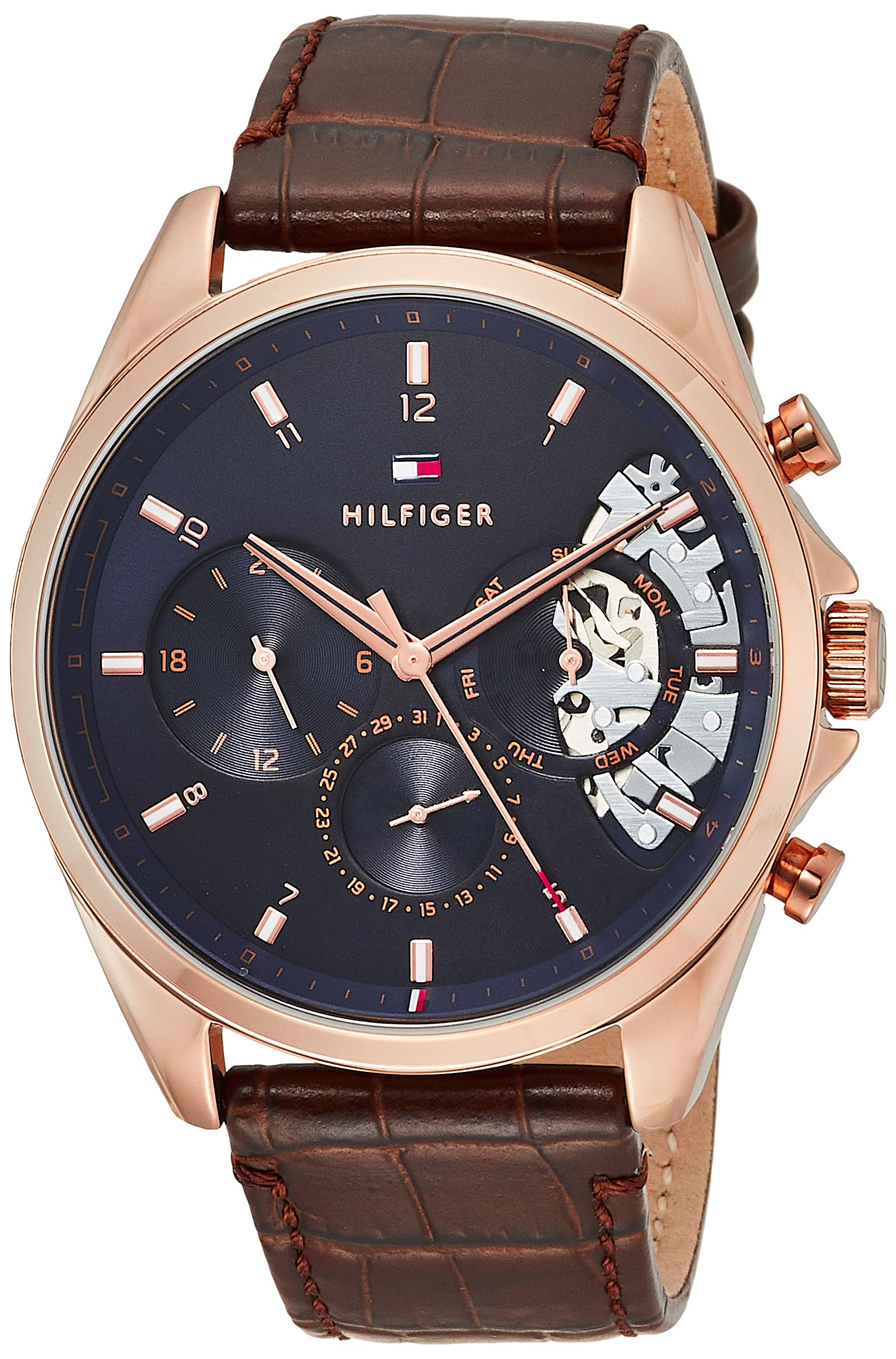 Часы BAKER 1710453 Коричневые [Tommy Hilfiger] Мужские [Б/У]