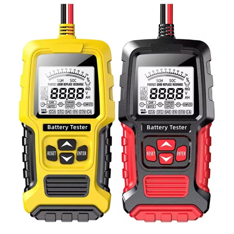 12/24V Universal Vehicle Battery Diagnostic Tool Car Battery Tester Testing Internal Resistance Voltages Analysis