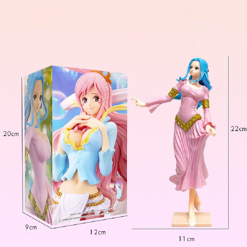 One Piece Anime Figure Nami Shirahoshi Nico Robin Nefertari D Vivi Action Model Pvc Statue Desktop Ornament Collection Toys Gift