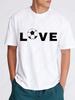 Funny I Love Soccer Unisex T Shirts For Unisex Football Tshirt Party Tshirt For Boys T Shirt For Girl Tops Tees