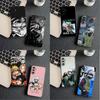 for Samsung Galaxy S22 S21 S20 Fe Ultra S9 Plus + A13 A22 M21 M31 M55 M15 Phone Case Uchiha Sasuke Akatsuki Narutos Kakashi