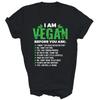 I Am Vegan Before You Ask Vegetarian Unisex Shirt Gift