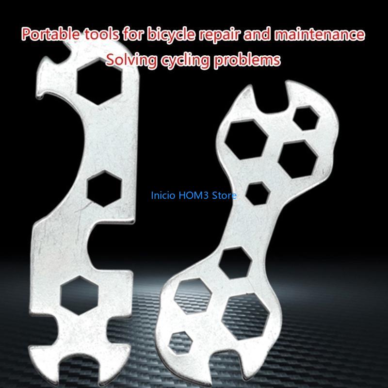 A5YD Wrench Portable Spanner Mini Bike Repair Tools Cycling Hand Hexagon