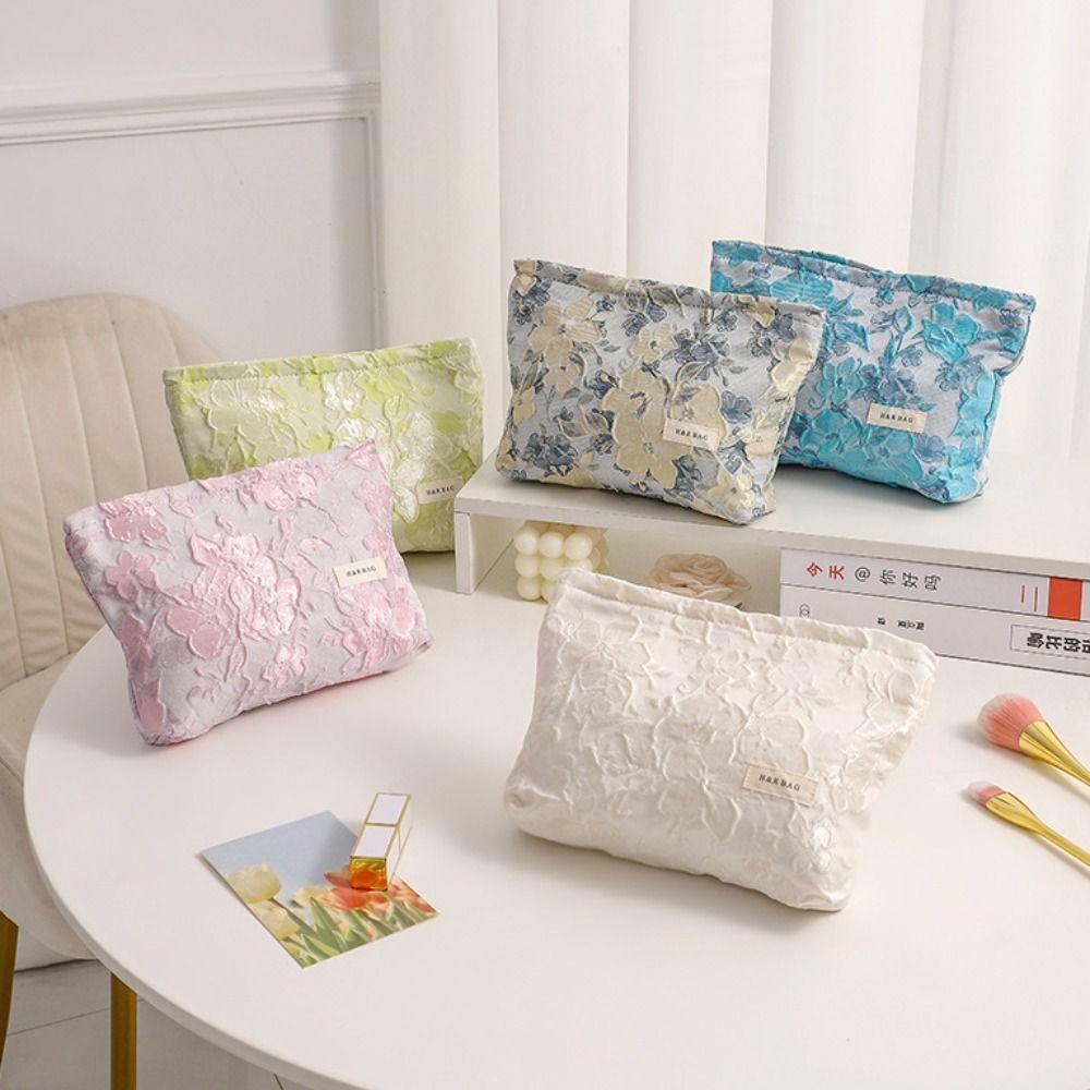 

Косметичка с красочными цветами, многофункциональная косметичка, портативная косметичка для хранения помады