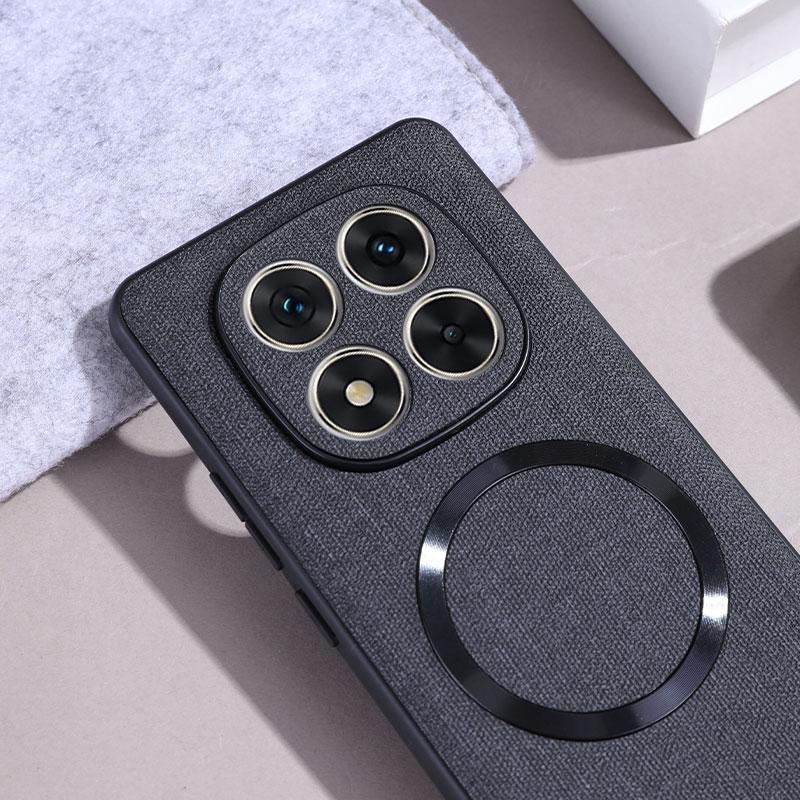 For Xiaomi POCO X7 Case Luxury PU Magnetic Wireless Charging Protective Back Cover Case For Xiaomi POCO X7 5G X 7 Phone Shell