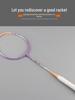 Carbon Aluminum Badminton Racket Double Set with Bag (Personalized Logo Available)