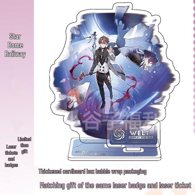 miHoYo Star Rail Firefly Dan Heng Luna Figurine Set: Acheron, Aventurine, Kafka, Silver Wolf, Jingliu, Xueyi Standees